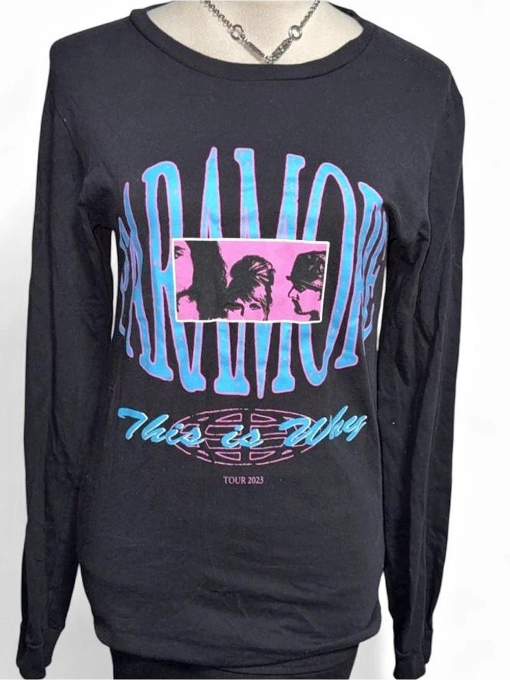 Paramore This Is Why Tour 2023 Long Sleeve Tee Small